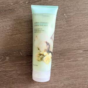 Bath & Body Works Pleasures Cotton Blossom Creamy Body Wash 8 oz NEW
